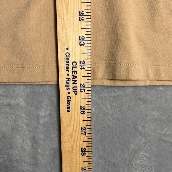 Burberry Brit Puff Sleeve T Shirt Womens Small Scoop Neck Soft Designer Elevated - Picture 7 of 7